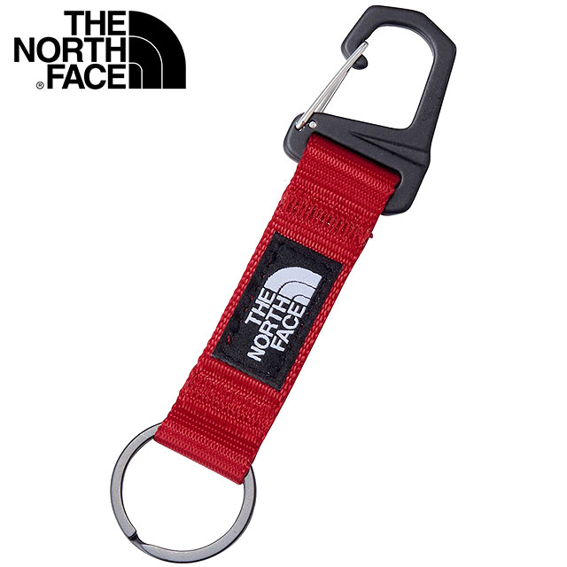 ザ・ノース・フェイス THE NORTH FACE TNFキーキーパー [NN32434-RR SS26] TNF Key Keeper カラビナ付きキーホルダー レイジレッド 【メール便配送】