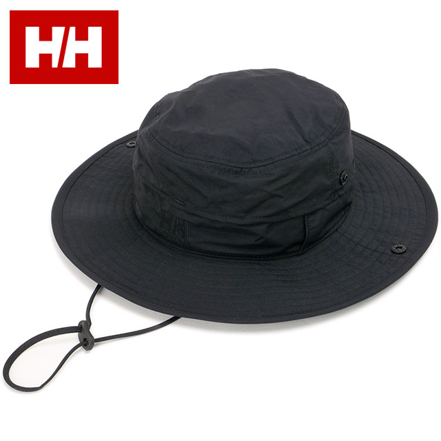 ヘリーハンセン HELLY HANSEN フィールダーハット [HC92644-K SS26] Fielder Hat 帽子 日よけ キャンプ 黒 ブラック 【メール便配送】