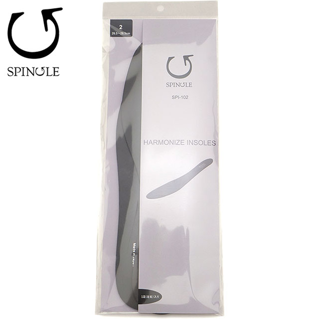 スピングル SPINGLE 調整用ミッドインソール [SPI102-108 SS26] SPI-102 日本製 フィッティング調整用中敷き チャコールグレー 【メール便配送】