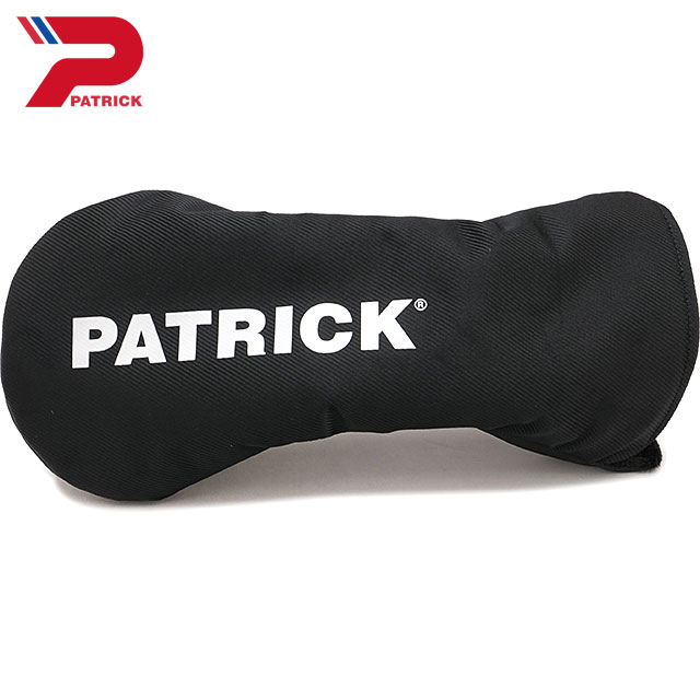パトリック ゴルフ PATRICK GOLF ドライバー用 ヘッドカバー LP [263-811 SS26] HEAD COVER LP DR おしゃれ シンプル ゴルフコンペ ギフト ブラック BLK