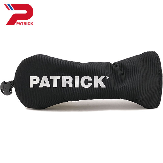 パトリック ゴルフ PATRICK GOLF フェアウェイウッド用 ヘッドカバー LP [263-821 SS26] HEAD COVER LP FW おしゃれ シンプル ゴルフコンペ ギフト ブラック BLK