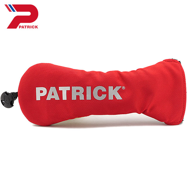 パトリック ゴルフ PATRICK GOLF フェアウェイウッド用 ヘッドカバー LP [263-827 SS26] HEAD COVER LP FW おしゃれ シンプル ゴルフコンペ ギフト レッド RED