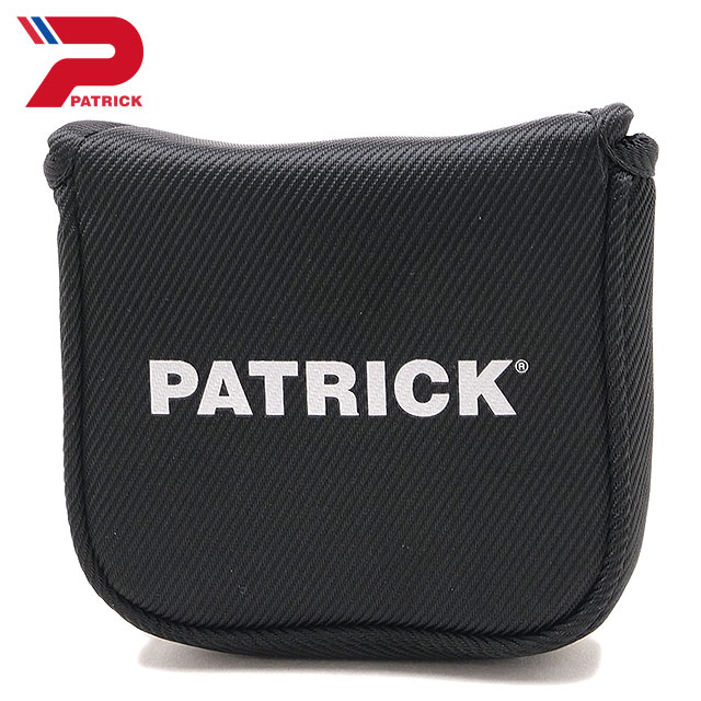 パトリック ゴルフ PATRICK GOLF マレットパター用 パターカバー LP [263-841 SS26] PUTTER COVER LP M マレット型 ・ネオマレット型 おしゃれ シンプル ゴルフコンペ ギフト ブラック BLK