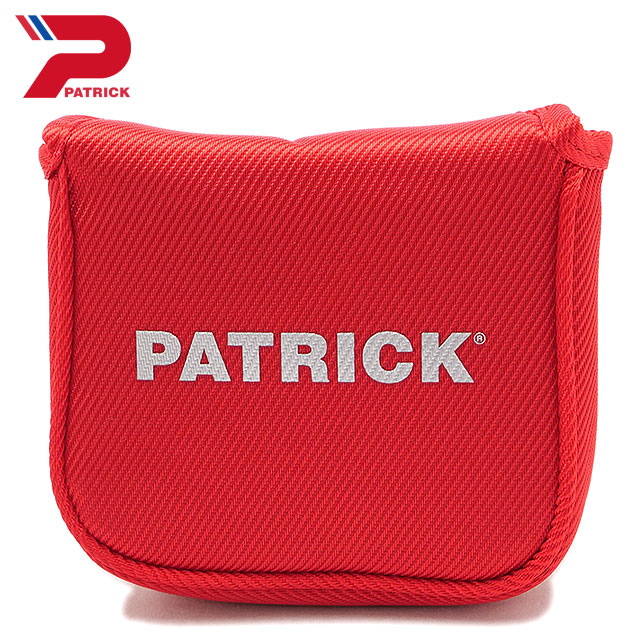 パトリック ゴルフ PATRICK GOLF マレットパター用 パターカバー LP [263-847 SS26] PUTTER COVER LP M マレット型 ・ネオマレット型 おしゃれ シンプル ゴルフコンペ ギフト レッド RED
