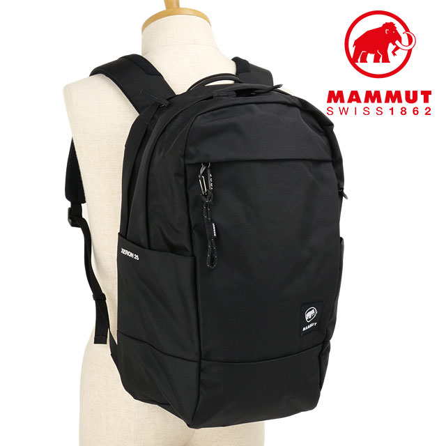 マムート MAMMUT リュックサック エクセロン 2.0 JE 25 [105271 SS26] Xeron 2.0 JE 25 日本別注 25リットル バックパック デイパック ハイキング 通勤カバン 旅行カバン ブラック