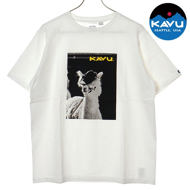 カブー KAVU メンズ フォトTシャツ ストラップキャップ [19822433 SS26] PhotoTee Strap Cap 半袖 白 White 【メール便配送】