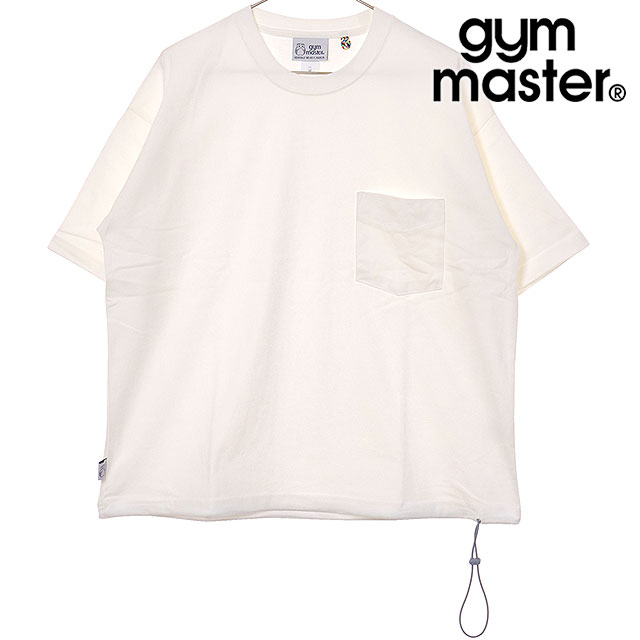 ジムマスター GYM MASTER メンズ 7.4ozヘビーウェイトビッグTee [G121709-01 SS26] 半袖 ポケットTシャツ 白 ホワイト 【メール便配送】