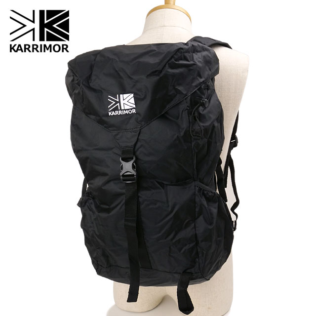 カリマー KARRIMOR リュックサック マース トップロード 27 [501272-9000 SS26] mars top load 27 27リットル バックパック デイパック ハイキング 通勤カバン 旅行カバン ブラック