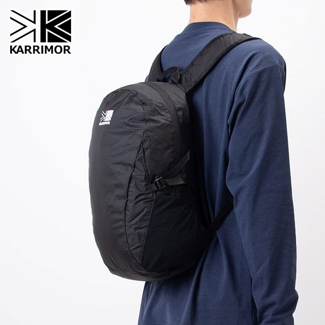 カリマー KARRIMOR リュックサック マース パネルロード 18 [501273-9000 SS26] mars panel load 18 18リットル バックパック デイパック ハイキング 通勤カバン 旅行カバン ブラック