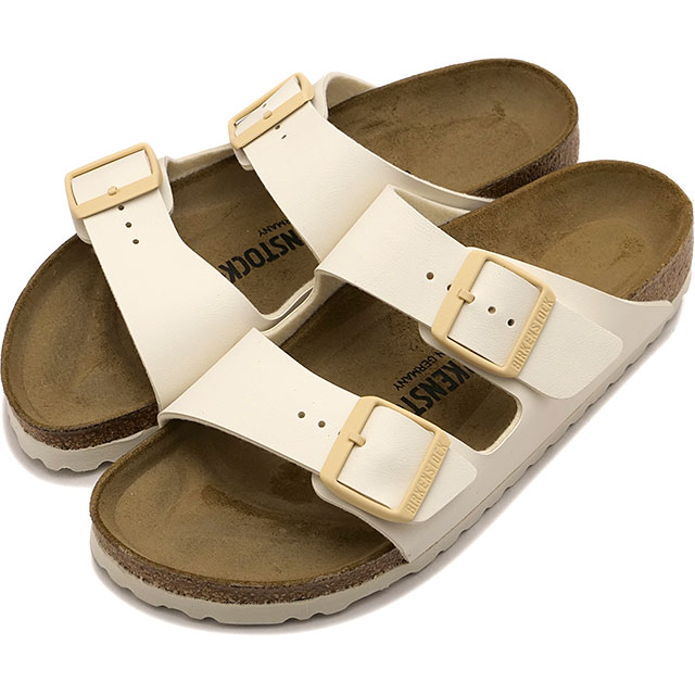 ビルケンシュトック BIRKENSTOCK サンダル レディース アリゾナ [1027339 SS26] ARIZONAドイツ製 コンフォートサンダル ホワイト EGGSHELL | BIRKO-FLOR