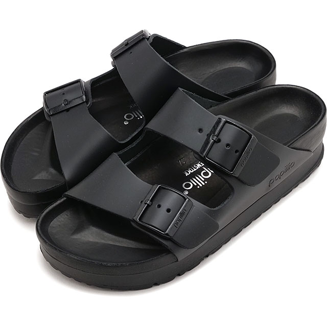 ビルケンシュトック BIRKENSTOCK サンダル レディース アリゾナ フレックス プラットフォームEXQ [1026918 SS26] ARIZONA FLEX PLATFORM EXQUISITE厚底 コンフォートサンダル 黒 BLACK | NATURAL-LEATHER