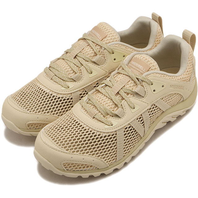 メレル MERRELL レディース マイポ 3 エアロスポーツ [J00003303 SS26] W MAIPO 3 AEROSPORT アウトドアシューズ メッシュアッパー スニーカー タウン POPLAR ベージュ