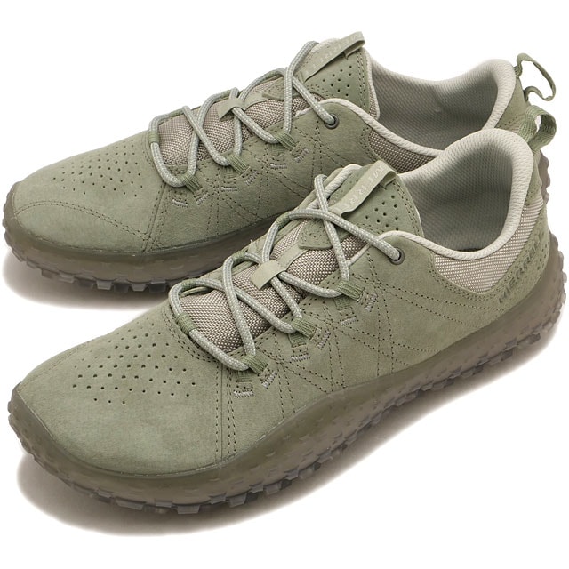 メレル MERRELL スニーカー メンズ ラプト [J00003661 SS26] M WRAPT ベアフット カジュアルシューズ タウン WHITE-SAGE カーキ
