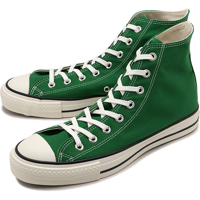 コンバース CONVERSE スニーカー キャンバス オールスター J HI [31317310 SS26] CANVAS ALL STAR J HI 日本製ハイカット ツリーグリーン