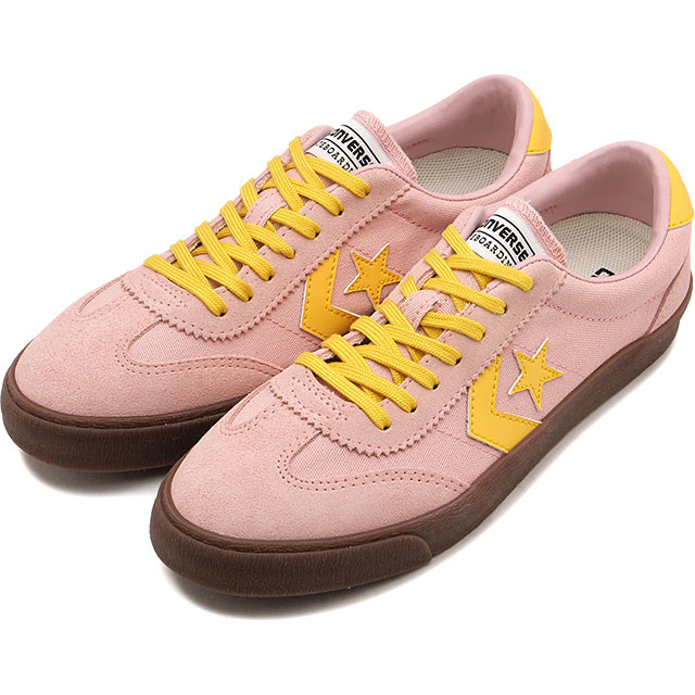 コンバース CONVERSE レディース スニーカー ロードクラシック SK OX [33702662 SS26] ROADCLASSIC SK OXスケートボーディング スケシュー ピンク/イエロー