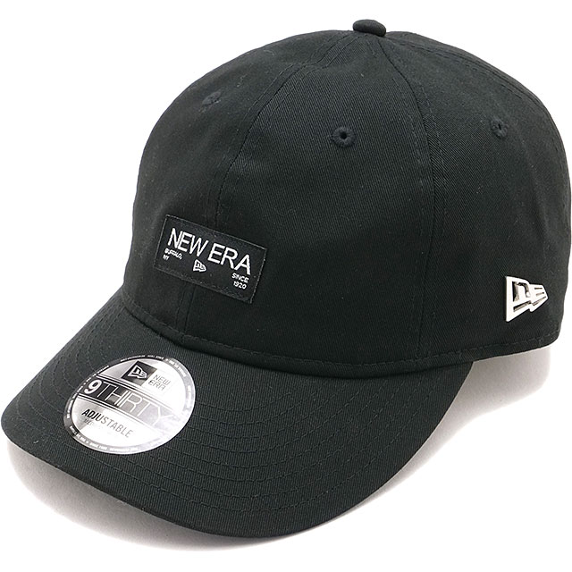 ニューエラ キャップ NEW ERA CAP メタルフラッグ [14744982 SS26] 9THIRTY METAL FLAG 帽子 サイズ調整可能 ブラック ブラック/シルバー