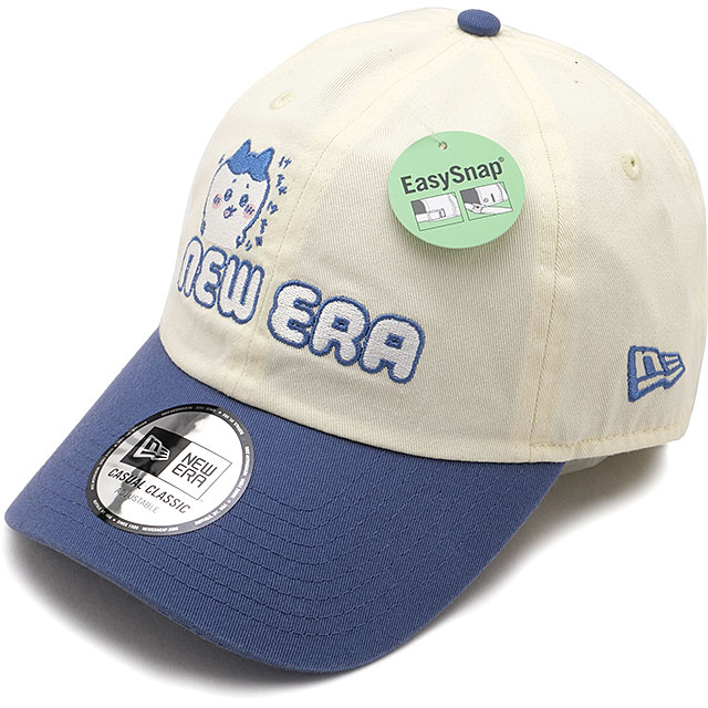 ニューエラ キャップ NEW ERA CAP カジュアルクラシック 2トーン ハチワレ [14864503 SS26] Casual Classic 2TONE HACHIWARE 帽子 ちいかわコラボ サイズ調整可能 ホワイト クロームホワイト/スレート