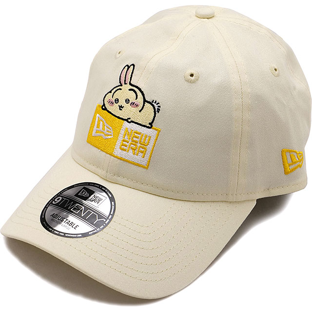 ニューエラ キャップ NEW ERA CAP ちいかわ うさぎ [14864516 SS26] 9TWENTY CHIIKAWA USAGI BOX 帽子 コラボ サイズ調整可能 ホワイト ストーン