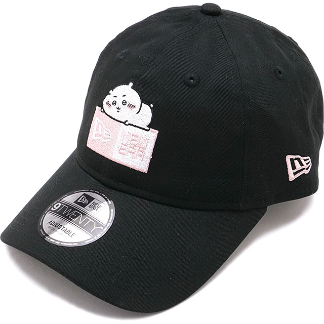 ニューエラ キャップ NEW ERA CAP ちいかわ [14864518 SS26] 9TWENTY CHIIKAWA BOX 帽子 コラボ サイズ調整可能 ブラック