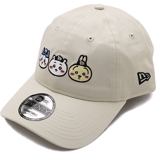 ニューエラ キャップ NEW ERA CAP ちいかわ [14864519 SS26] 9TWENTY CHIIKAWA 帽子 コラボ サイズ調整可能 ホワイト アイボリー