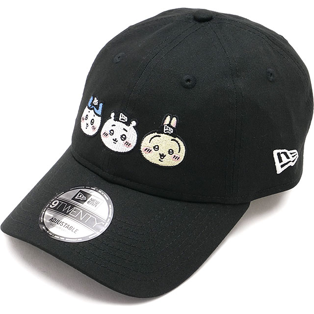 ニューエラ キャップ NEW ERA CAP ちいかわ [14864520 SS26] 9TWENTY CHIIKAWA 帽子 コラボ サイズ調整可能 ブラック