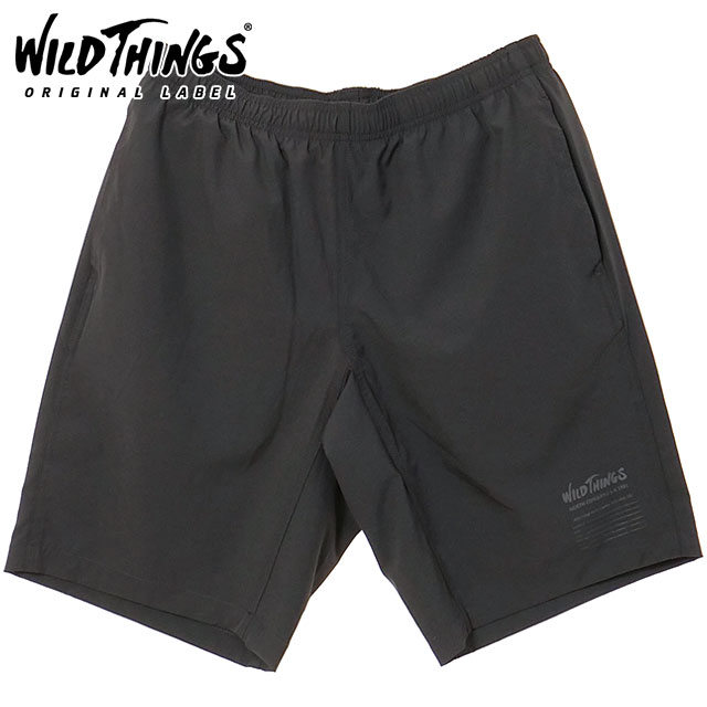 ワイルドシングス WILD THINGS メンズ ベースショーツ [WT26044AD SS26] BASE SHORTS ハーフパンツ 短パン グレー GRAY 【メール便配送】