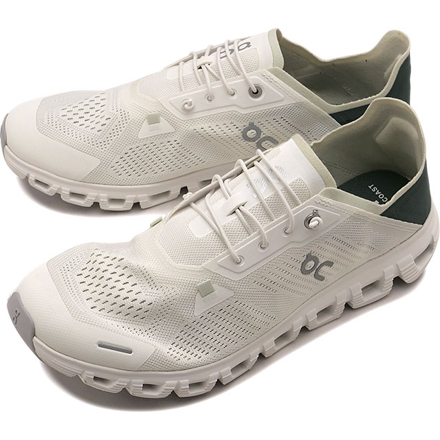 オン On スニーカー メンズ クラウド 6 コースト [3MF10033427 SS26] Cloud 6 Coast 軽量 オフィス ジム トラベル アーバン ホワイト Ivory/Olive