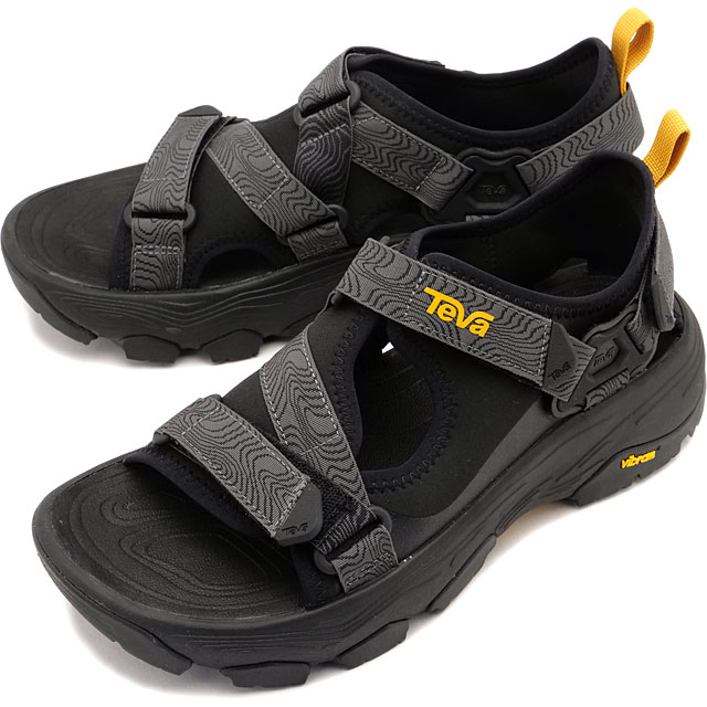 テバ Teva グランドビュー マックス サンダル [1164770-BLK] M GRANDVIEW MAX SANDAL メンズアウトドア スポーツサンダル BLACK
