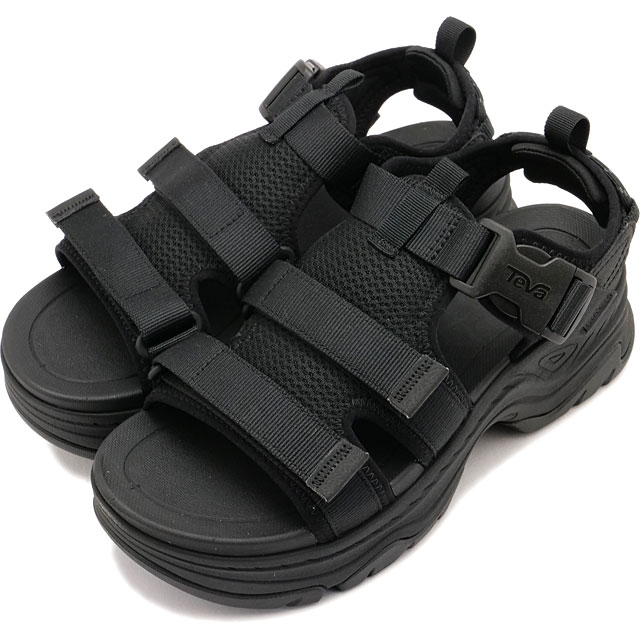 テバ Teva ハリケーン アンプソール ガイラ [1164570-BLK] W HURRICANE AMPSOLE GAILA レディースアウトドア 厚底 スポーツサンダル BLACK