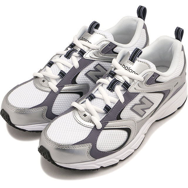 ニューバランス NEWBALANCE スニーカー レディース 408 [U4086LR SS26] 408 ランニングスタイル シルバー/ホワイト