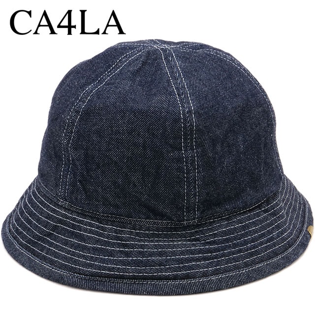 カシラ CA4LA ウォッシャブル メトロハット [TOZ00172 SS26] FTG RN 5 帽子 岡山デニム使用 ネイビー NAVY