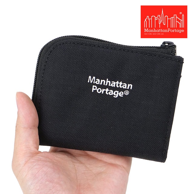 マンハッタンポーテージ Manhattan Portage コブルヒル エクスチェンジ ウォレット Ver.2 [MP2007-2 SS26] Cobble Hill Exchange Wallet Ver.2 財布 ミニウォレット 黒 Black 【メール便配送】