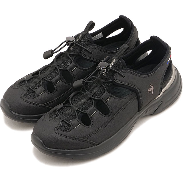 ルコック le coq sportif スニーカー レディース LCS ロレーヌ SS [LU6SSN21LZ SS26Q2] LCS LORRAINE SSシューズ ワイド設計(3E相当) 黒 BKBK ブラック/ブラック