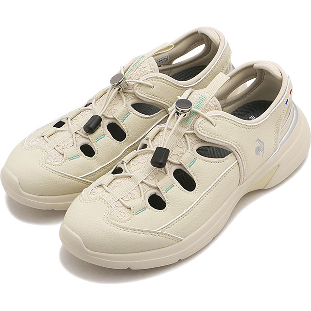 ルコック le coq sportif スニーカー レディース LCS ロレーヌ SS [LU6SSN21LZ SS26Q2] LCS LORRAINE SSシューズ ワイド設計(3E相当) BGSL ベージュ/シルバー