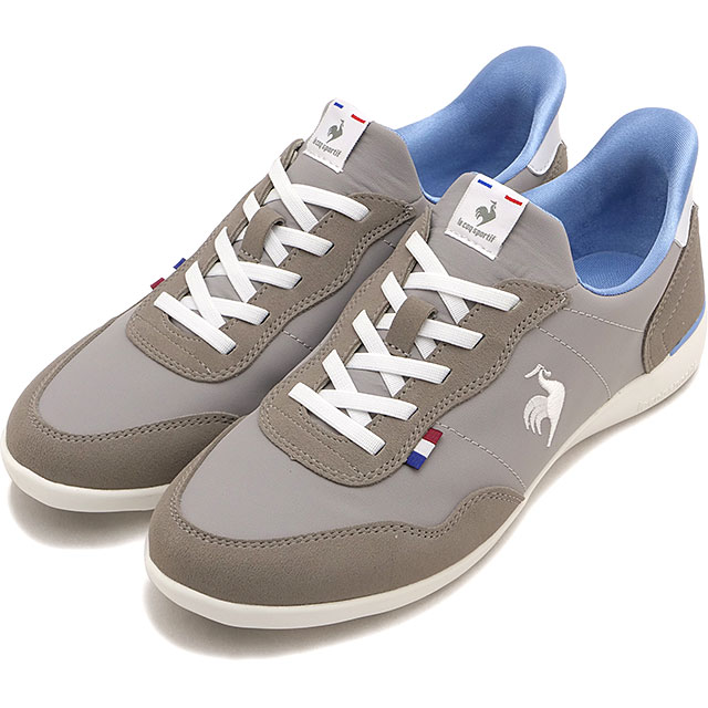 ルコック le coq sportif スニーカー レディース LCS セギュール III ワイド SI [LU6SSN18LZ SS26Q2] LCS SEGUR III WIDE SI薄底シューズ GYWH グレー/ホワイト