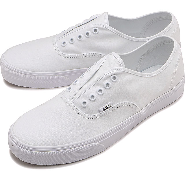 バンズ VANS スニーカー メンズ オーセンティック ゴア [VN000VA9WWW SS26] Authentic Goreスリッポン ローカットシューズ ヴァンズ 60周年記念 ホワイト WHITE/WHITE
