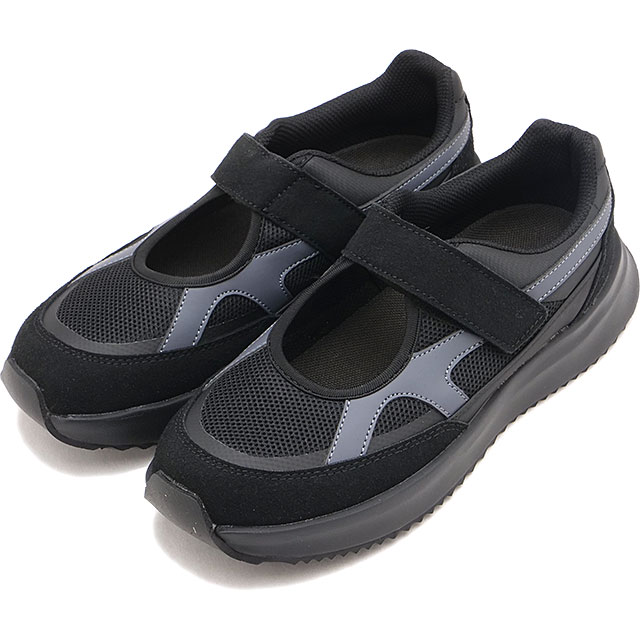 ムーンスター スクーラー MOONSTAR SKOOLER スニーカー レディース ジャガー ジョグバンド [54324436 SS26] JG JOG BANDシューズ ベルクロ スポーツ レトロ ブラック BLACK