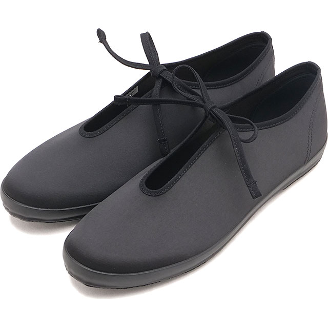 ムーンスター ファインバルカナイズド MOONSTAR FINE VULCANIZED スニーカー レディース ライトプリム M [54324486 SS26] LITE PRIM Mバレエシューズ サテン 日本製 ブラック BLACKMONO