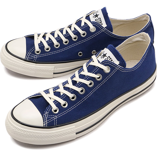 コンバース CONVERSE スニーカー メンズ オールスター エイジド ローカット [31318030 SS26Q2] ALL STAR AGED OXシューズ ネイビー CLASSIC-NAVY