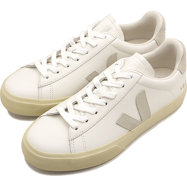 ヴェジャ VEJA スニーカー レディース カンポ [CP0502429 SS26] CAMPOレザーシューズ 白 WHITE/NATURAL
