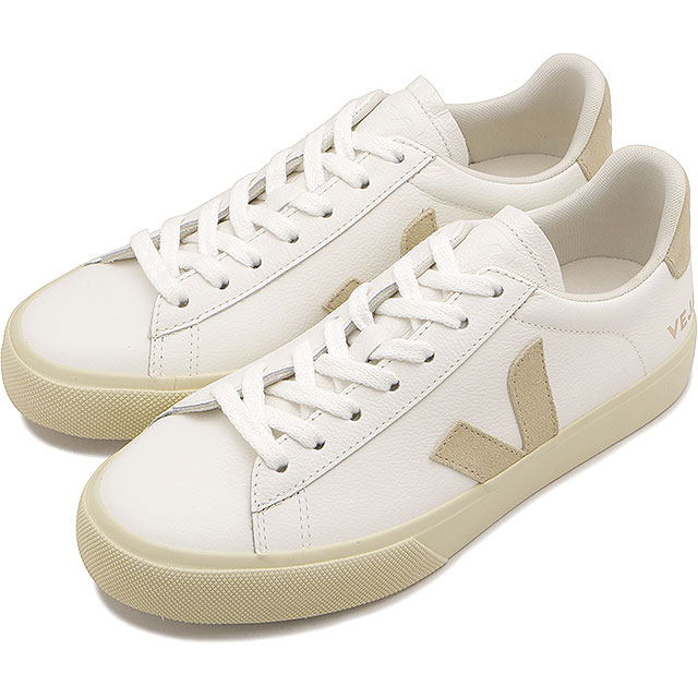 ヴェジャ VEJA スニーカー レディース カンポ [CP0502920 SS26] CAMPOレザーシューズ 白 WHITE/ALMOND