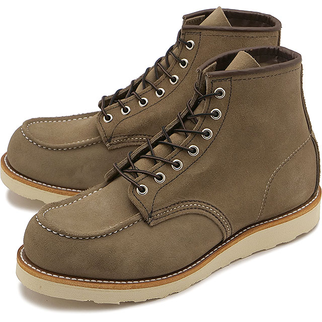 返品交換送料無料 レッドウィング REDWING ブーツ メンズ 6インチ クラシックモック [8838 SS26] 6-INCH CLASSIC MOCDワイズ ワークブーツ ベージュ サンドストーン・モハヴェ