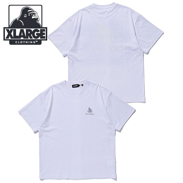 エクストララージ XLARGE メンズ フォッシル ショートスリーブTシャツ [101261011019 SS26] FOSSIL S/S TEE 半袖 白 WHITE 【メール便配送】