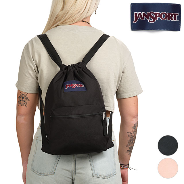 ジャンスポーツ JANSPORT リュックサック ドローサック [JS0A83LQ SS26] 14L DRAW SACK ユニセックスナップサック 巾着型