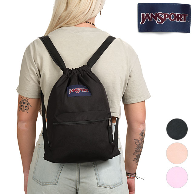 ジャンスポーツ JANSPORT リュックサック ドローサック [JS0A83LQ] 14L DRAW SACK ユニセックスナップサック 巾着型