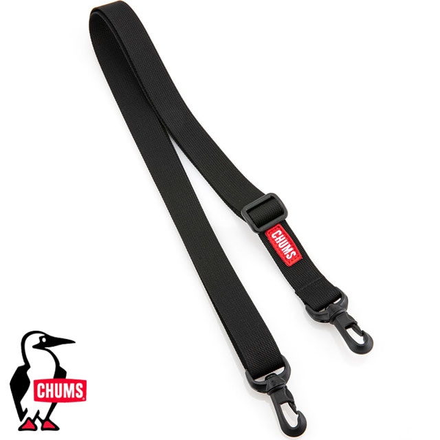 チャムス CHUMS ショルダーストラップ25ミリ [CH62-1959] Shoulder Strap 25mmバッグアクセサリー 黒 Black 【メール便配送】
