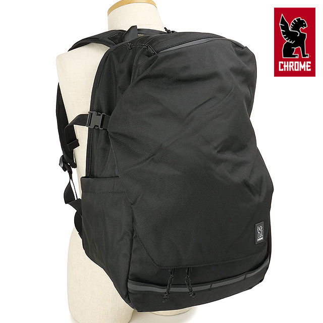クローム CHROME リュック EXTLEK 38リットル バックパック [BJ006BK SS26] EXTLEK 38L BACKPACK デイパック 通勤バッグ 耐衝撃 防水 PCスリーブ付 ブラック BLACK