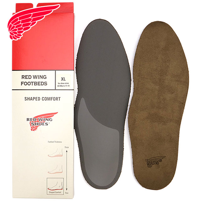 レッドウィング REDWING シェイプドコンフォート フットベッド [96317] Shaped Comfort Footbed インソール 中敷 純正アクセサリー 【メール便配送】