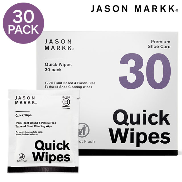 【リニューアル】ジェイソンマーク JASON MARKK クイックワイプス 30パック スニーカークリーナー [130310] Quick Wipes 30 Packスニーカー 使い捨てクリーナー 汚れ落とし シューケア用品
