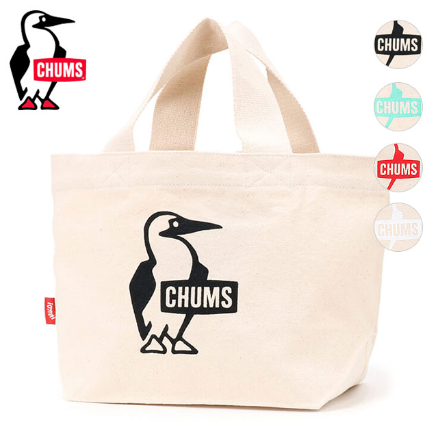 チャムス CHUMS ブービーミニキャンバストート [CH60-3496 SS23] Booby Mini Canvas Tote メンズ・レディースランチバッグ トートバッグ アウトドア【メール便配送】